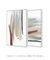 Conjunto 2 Quadros Decorativos - Abstrato Eiva 1 e 2 - loja online