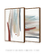 Conjunto 2 Quadros Decorativos - Abstrato Eiva 1 e 2 - comprar online