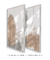Conjunto 2 Quadros Decorativos Abstratos Neutros - Retif A eB na internet