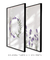 Conjunto 2 Quadros Decorativos - Arco Lavanda, Lavanda Minimal I - loja online
