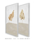Conjunto 2 Quadros Decorativos Folhas Secas - Latania I e II - comprar online