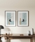 Conjunto 2 Quadros Decorativos - Formas Abstratas - comprar online