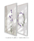 Conjunto 2 Quadros Decorativos - Lavanda Minimal II, Arco Lavanda na internet