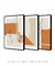 Conjunto 3 Quadros Decorativos - Abstrato Determine 1,3,2 - comprar online