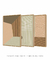 Conjunto 3 Quadros Decorativos - Abstratos Geométricos Adobe - loja online