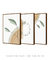 Conjunto 3 Quadros Decorativos - Minimalista Cálido I e II, Arco Tropical na internet