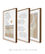 Conjunto 3 Quadros Decorativos - Partilhar A, Ramos II, Partilhe A - comprar online