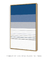 Quadro Decorativo Abstrato Estabilidade Classic Blue - loja online
