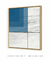 Quadro Decorativo Geométrico Classic Blue I - loja online