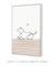 Quadro Decorativo Minimalista Line Art Dog 2 - Larissa Ferreira Art Quadros
