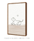 Imagem do Quadro Decorativo Minimalista Line Art Dog 2