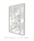 Quadro Decorativo Minimalista Line Art Enlace de Borboletas na internet