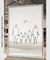 Quadro Decorativo Minimalista Line Art Família - 5 - VERTICAL - Larissa Ferreira Art Quadros