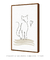 Imagem do Quadro Decorativo Minimalista Line Art Gatinho