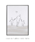 Quadro Decorativo Minimalista Line Art Lado a Lado - comprar online