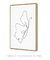 Quadro Decorativo Minimalista One Line Art Borboleta Beatriz - loja online
