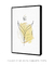 Quadro Decorativo Minimalista Serena Ocre