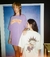 Camiseta Mastrobiso Boyfriend Franja de Emo Roxa na internet