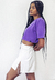 Cropped Slim Shine Star Roxo Estonado - comprar online