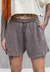 Shorts Recorte Marrom - comprar online