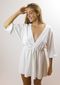 vestido buzios - branco - loja online