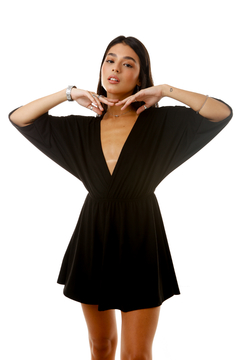 vestido buzios - preto - comprar online