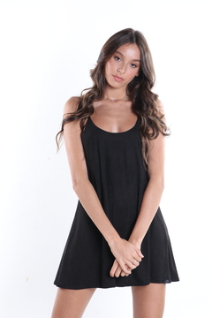 vestido santiago - preto - loja online
