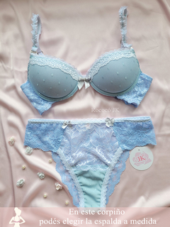 Conjunto amour (push up) + vedetina