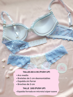 Conjunto amour (push up + vedetina) - comprar online