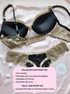 Conjunto Amour (push up + regulable less) - comprar online