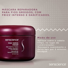 SENSCIENCE INNER RESTORE INTENSIF - MÁSCARA CAPILAR 500ml - comprar online