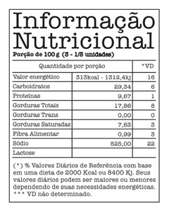 Pão de Queijo Artesanal Integral 500gr na internet