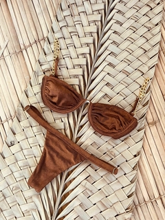 Conjunto Mykonos com corrente e calcinha sirena. - comprar online