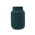 Vaso Cerâmica Verde Canelado - comprar online