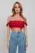 Cropped Tina - Vermelho