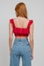 Cropped Tina - Vermelho - Isabela Matte