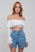 Cropped Laize - Branco - Isabela Matte