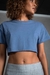 Blusa Cropped Juju - Azul Jeans - comprar online