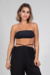 Top Faixa Siena - Preto - comprar online