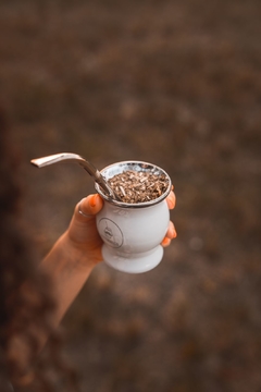 Imagen de Mate acero inoxidable con bombilla pico de loro (MB)