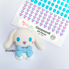 Olhos Resinados Cinnamoroll 02 (Hello Kitty)