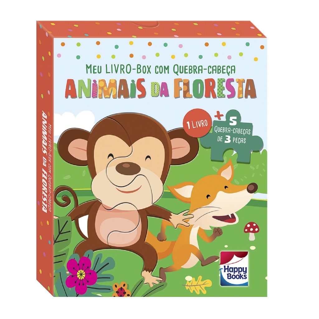 Quebra-Cabeça Animais da Floresta