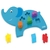 Brinquedo Pedagógico Educativo Bebes Em Madeira Elefante - comprar online