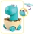 Brinquedo para Bebê Dinozoom Fricção - Elka