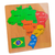 Aprenda Brincando Mapa Brasil - Dm Toys