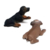 Miniatura de Cachorro Doberman e Bull Dog Cachorrinho Brinquedo - Gulliver - comprar online