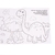 Livro Colorindo Animais: Dinossauros - Loja Ciranda Londrina brinquedos educativos e livros infantis