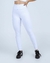 Calça legging para treino branco com textura - comprar online