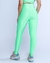 Calça legging canelada básica verde neon - comprar online