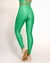 Calça legging canelada básica verde bandeira - comprar online